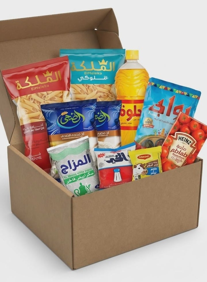 كرتونة رمضان المتكاملة – 5.25 كيلو | 10 قطع - Image 1